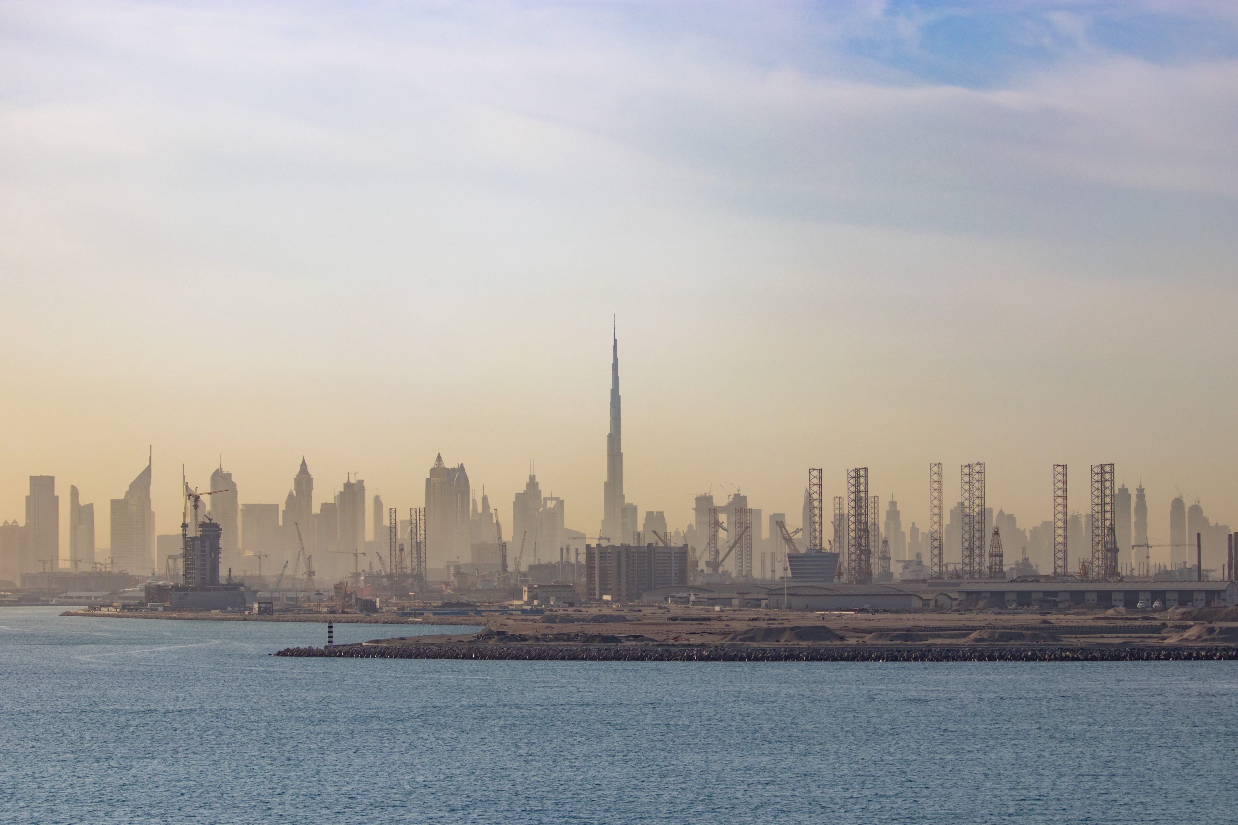 Dubai Panorama animation